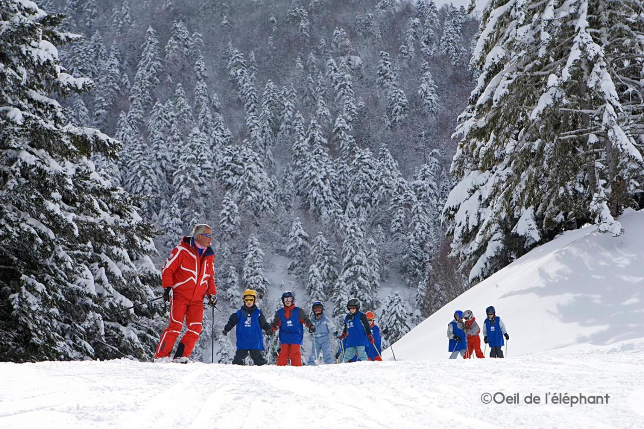 Les Gourgs Blancs - 80M Des Pistes - 6 Personnes Apartman Génos Kültér fotó