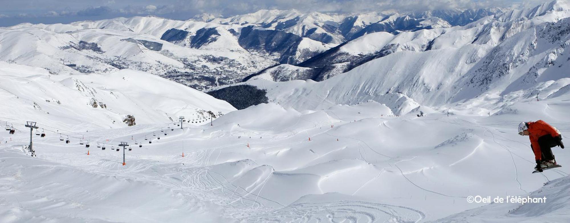 Les Gourgs Blancs - 80M Des Pistes - 6 Personnes Apartman Génos Kültér fotó