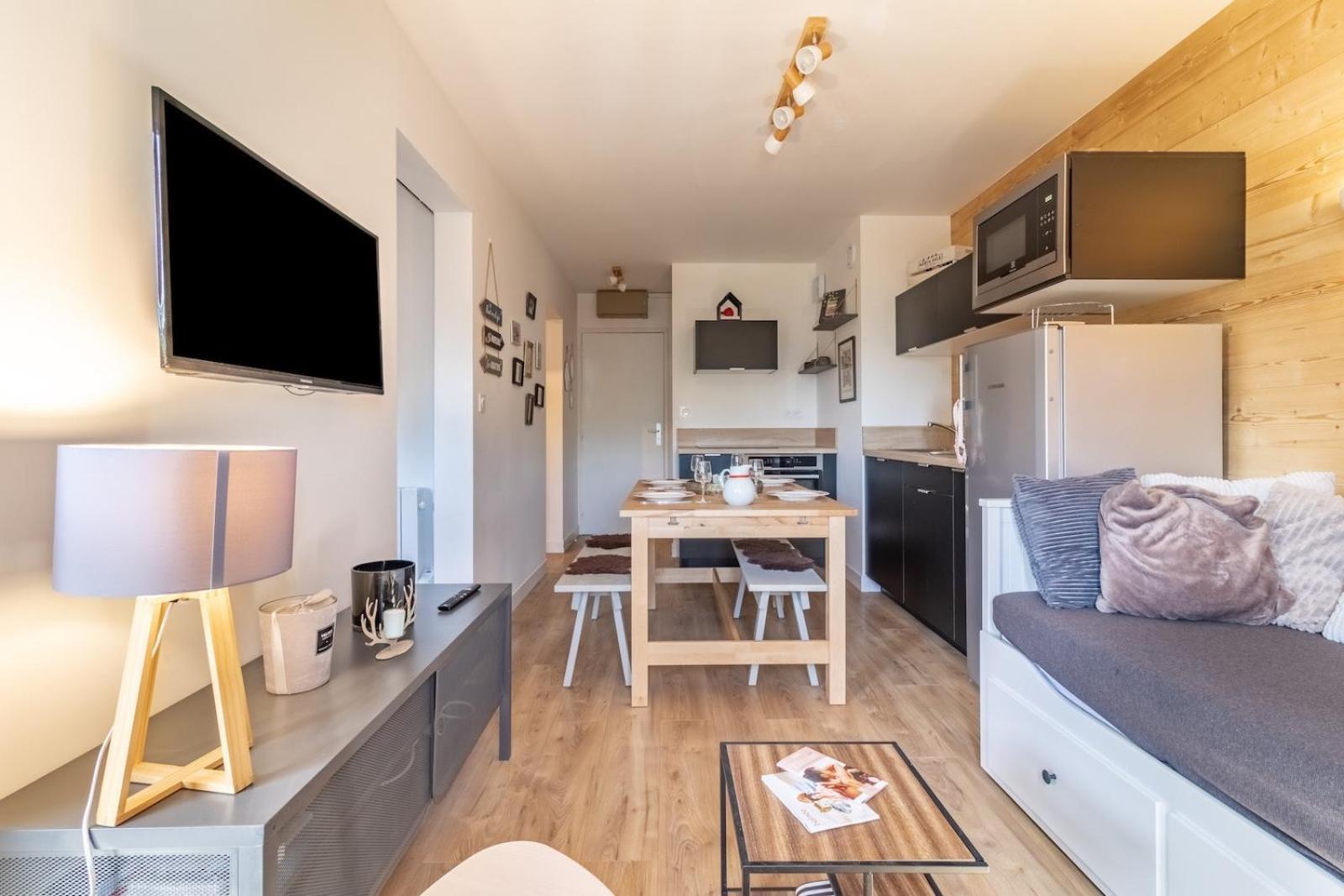 Les Gourgs Blancs - 80M Des Pistes - 6 Personnes Apartman Génos Kültér fotó