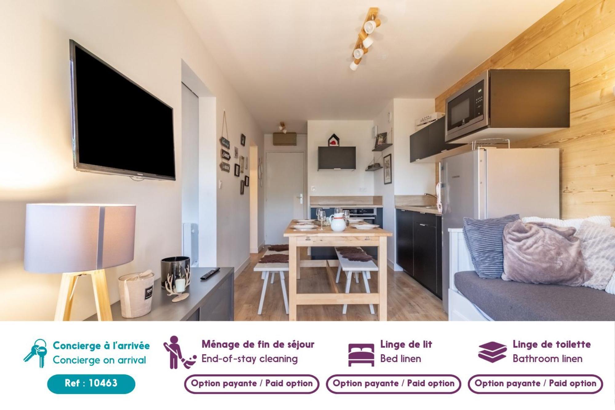 Les Gourgs Blancs - 80M Des Pistes - 6 Personnes Apartman Génos Kültér fotó
